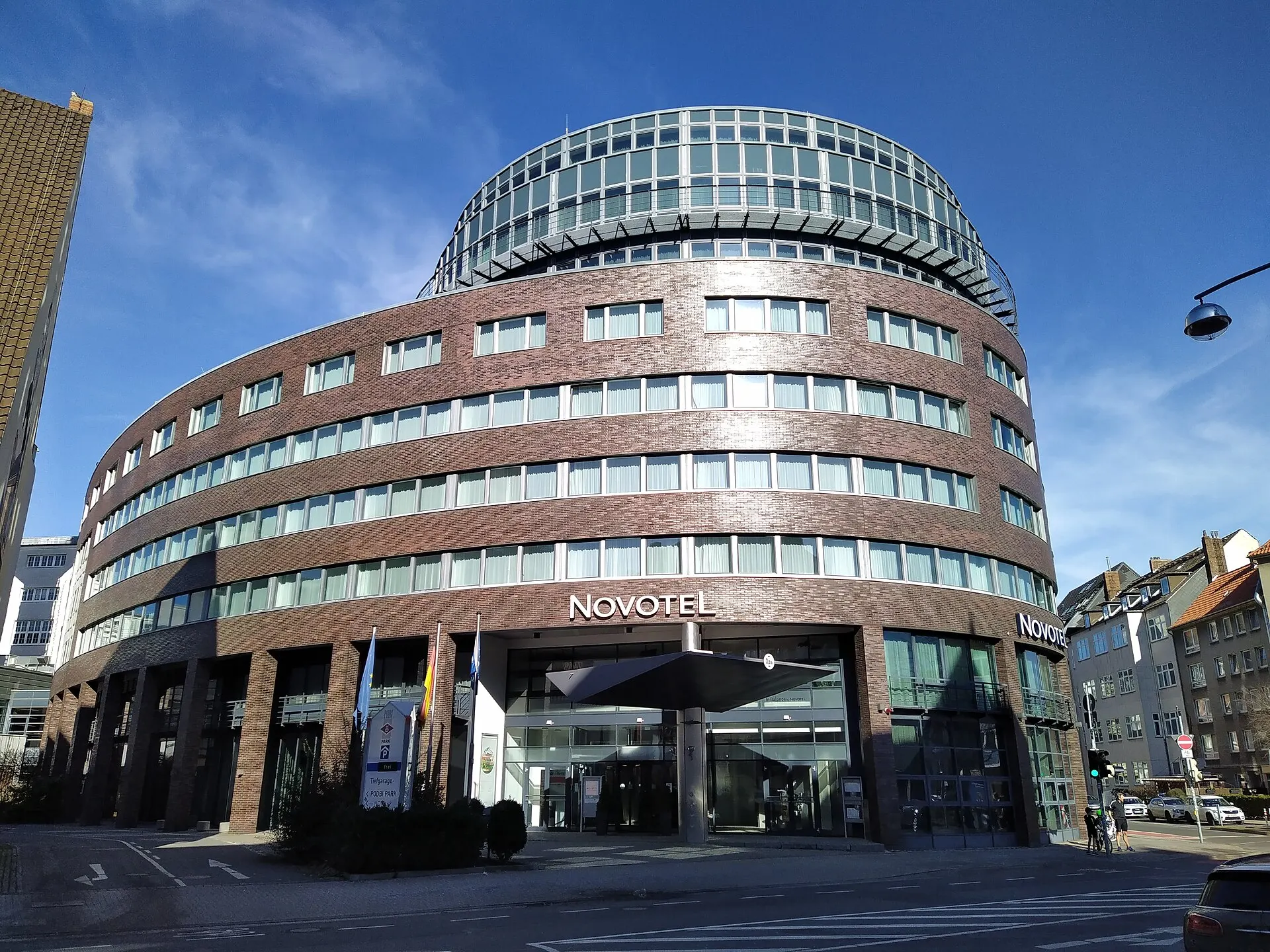 Das Novotel Hannover an der Podbielskistraße